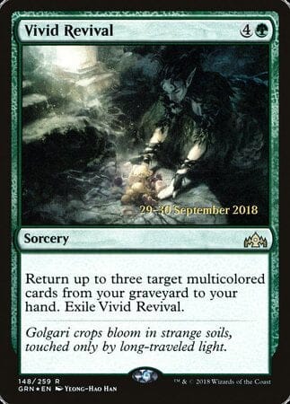Vivid Revival [Guilds of Ravnica Promos] MTG Single Magic: The Gathering  | Multizone: Comics And Games