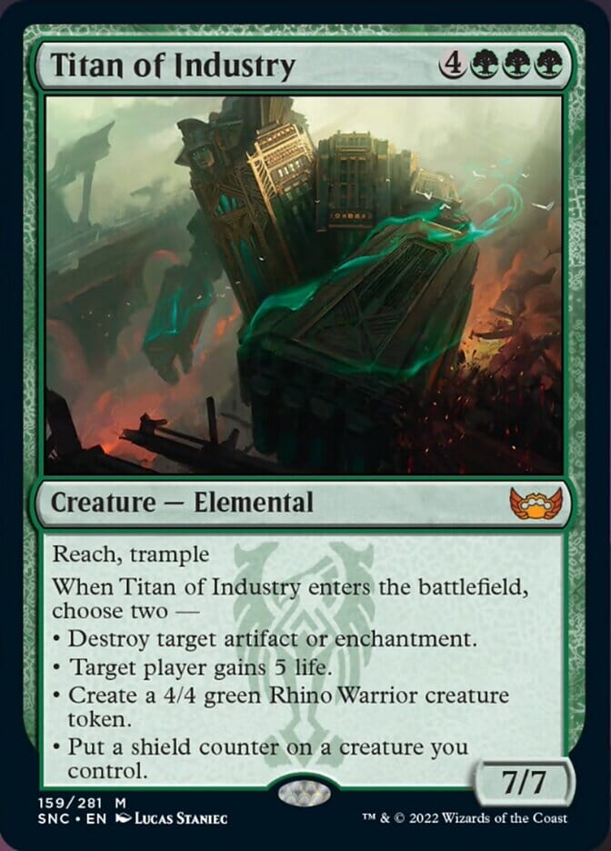 Titan of Industry [Streets of New Capenna] MTG Single Magic: The Gathering  | Multizone: Comics And Games