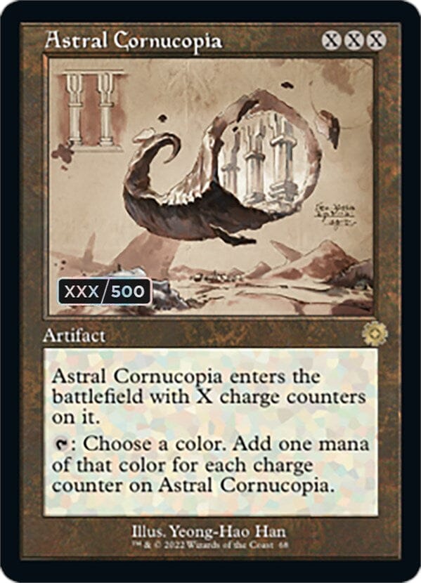 Astral Cornucopia (Retro Schematic) (Serial Numbered) [The Brothers' War Retro Artifacts] MTG Single Magic: The Gathering  | Multizone: Comics And Games