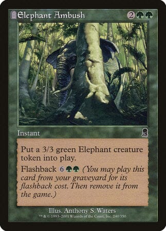 Elephant Ambush [Odyssey] MTG Single Magic: The Gathering  | Multizone: Comics And Games