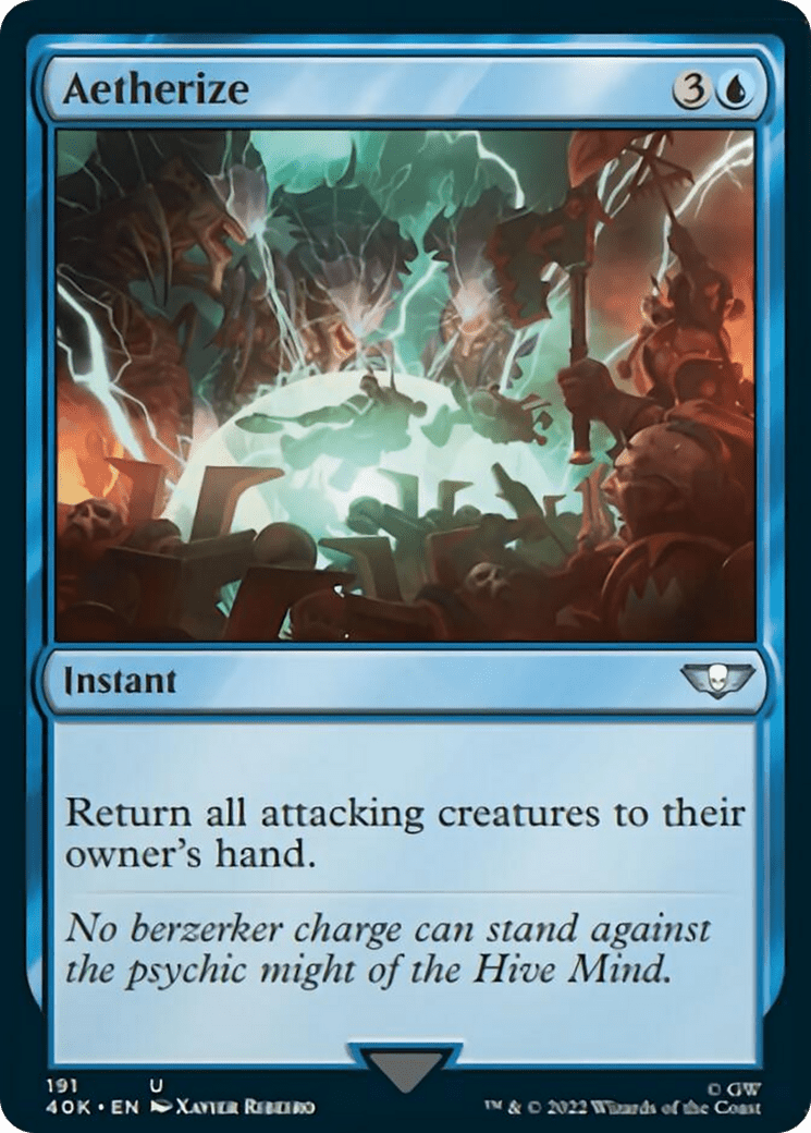 Aetherize [Universes Beyond: Warhammer 40,000] MTG Single Magic: The Gathering  | Multizone: Comics And Games