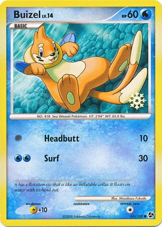 Buizel (61/106) [Countdown Calendar Promos] Pokemon Single Pokémon  | Multizone: Comics And Games