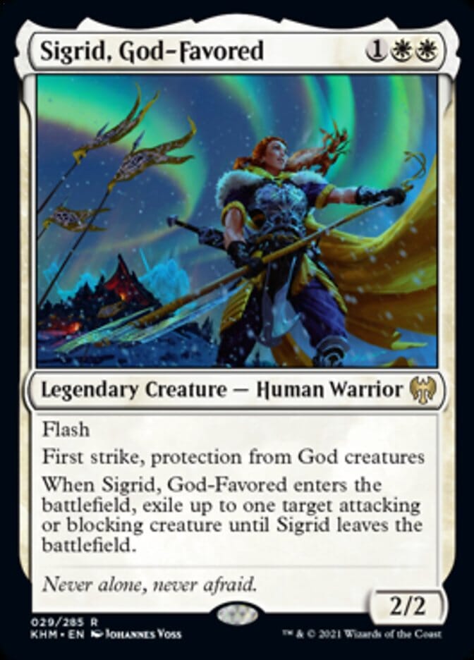 Sigrid, God-Favored [Kaldheim] MTG Single Magic: The Gathering  | Multizone: Comics And Games