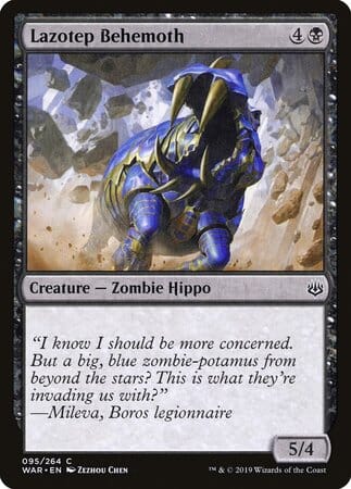 Lazotep Behemoth [War of the Spark] MTG Single Magic: The Gathering  | Multizone: Comics And Games