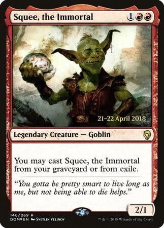 Squee, the Immortal [Dominaria Promos] MTG Single Magic: The Gathering  | Multizone: Comics And Games