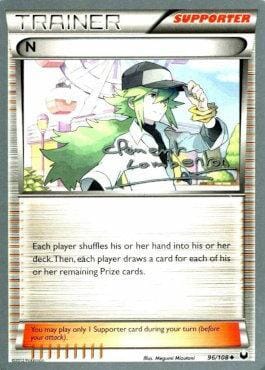 N (96/108) (Anguille Sous Roche - Clement Lamberton) [World Championships 2013] Pokemon Single Pokémon  | Multizone: Comics And Games