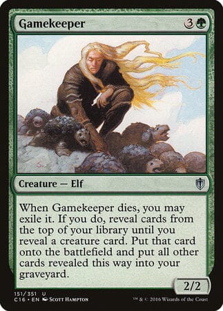 Gamekeeper [Commander 2016] MTG Single Magic: The Gathering  | Multizone: Comics And Games
