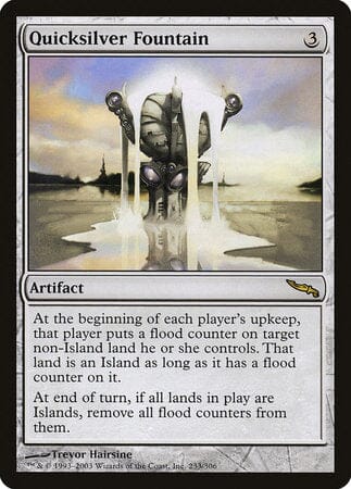 Quicksilver Fountain [Mirrodin] MTG Single Magic: The Gathering  | Multizone: Comics And Games