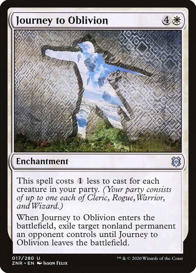 Journey to Oblivion [Zendikar Rising] MTG Single Magic: The Gathering  | Multizone: Comics And Games