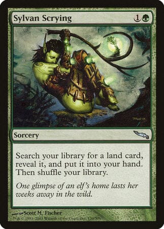 Sylvan Scrying [Mirrodin] MTG Single Magic: The Gathering  | Multizone: Comics And Games