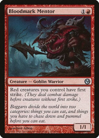 Bloodmark Mentor [Duels of the Planeswalkers] MTG Single Magic: The Gathering  | Multizone: Comics And Games