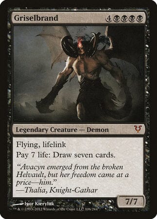 Griselbrand [Avacyn Restored] MTG Single Magic: The Gathering  | Multizone: Comics And Games