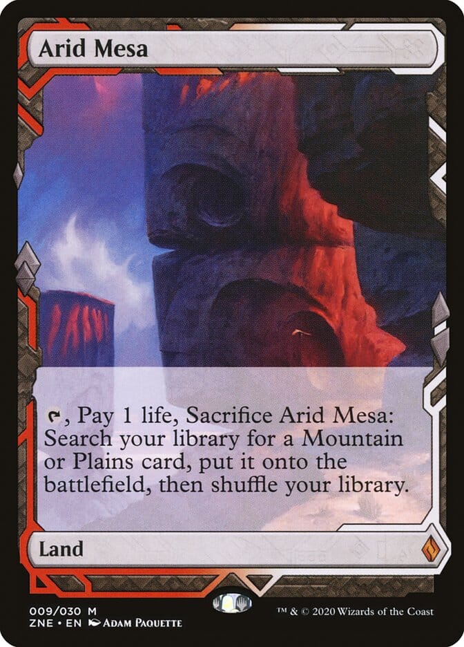 Arid Mesa (Expeditions) [Zendikar Rising Expeditions] MTG Single Magic: The Gathering  | Multizone: Comics And Games