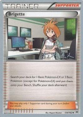 Brigette (134/162) (Golisodor - Naoto Suzuki) [World Championships 2017] Pokemon Single Pokémon  | Multizone: Comics And Games