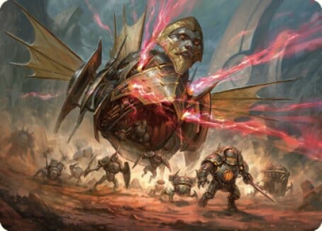 Liberator, Urza's Battlethopter Art Card [The Brothers' War Art Series] MTG Single Magic: The Gathering  | Multizone: Comics And Games