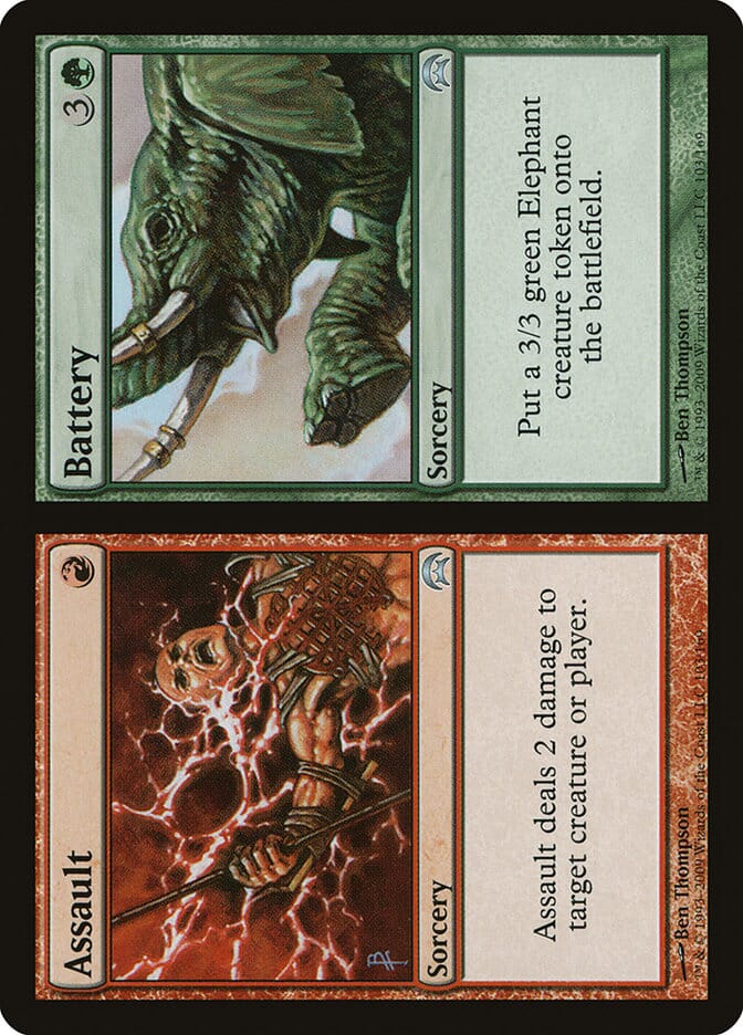 Assault // Battery [Planechase] MTG Single Magic: The Gathering  | Multizone: Comics And Games