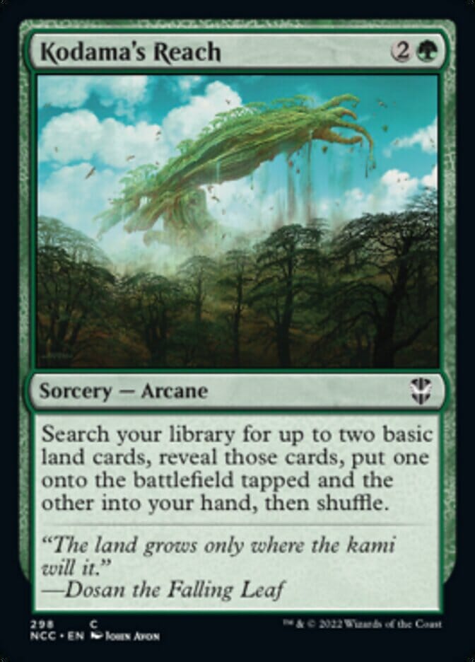 Kodama's Reach [Streets of New Capenna Commander] MTG Single Magic: The Gathering  | Multizone: Comics And Games
