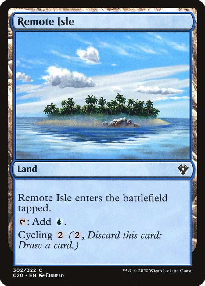 Remote Isle [Commander 2020] MTG Single Magic: The Gathering  | Multizone: Comics And Games