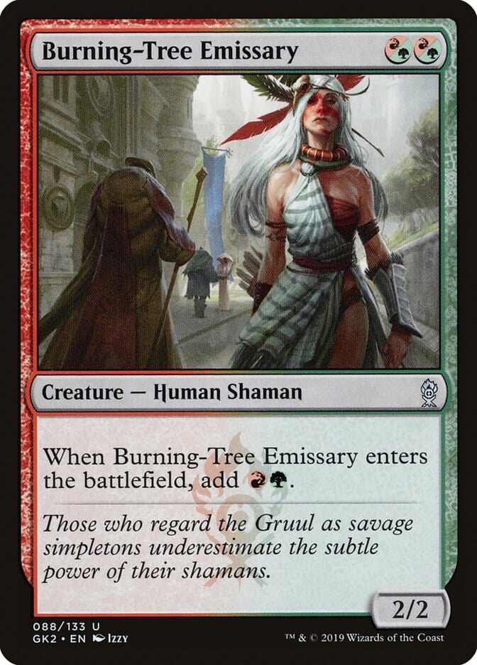 Burning-Tree Emissary [Ravnica Allegiance Guild Kit] MTG Single Magic: The Gathering  | Multizone: Comics And Games