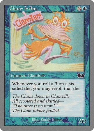 Clam-I-Am [Unglued] MTG Single Magic: The Gathering  | Multizone: Comics And Games