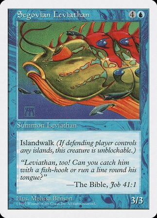 Segovian Leviathan [Fifth Edition] MTG Single Magic: The Gathering  | Multizone: Comics And Games