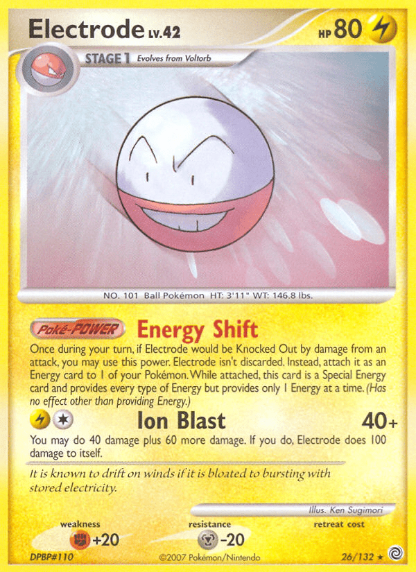 Electrode (26/132) [Diamond & Pearl: Secret Wonders] Pokemon Single Pokémon  | Multizone: Comics And Games