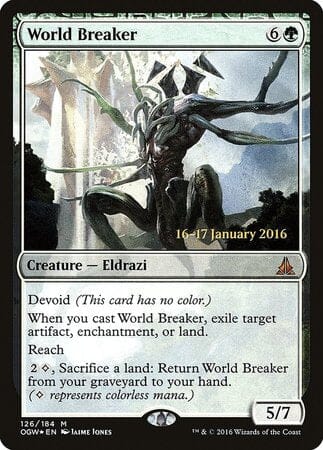 World Breaker [Oath of the Gatewatch Promos] MTG Single Magic: The Gathering  | Multizone: Comics And Games