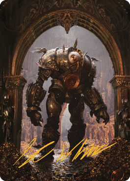 Marut Art Card (Gold-Stamped Signature) [Commander Legends: Battle for Baldur's Gate Art Series] MTG Single Magic: The Gathering  | Multizone: Comics And Games