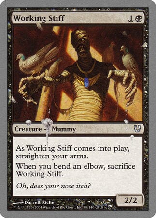Working Stiff [Unhinged] MTG Single Magic: The Gathering  | Multizone: Comics And Games