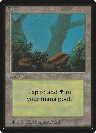 Forest (A) [Limited Edition Beta] MTG Single Magic: The Gathering  | Multizone: Comics And Games