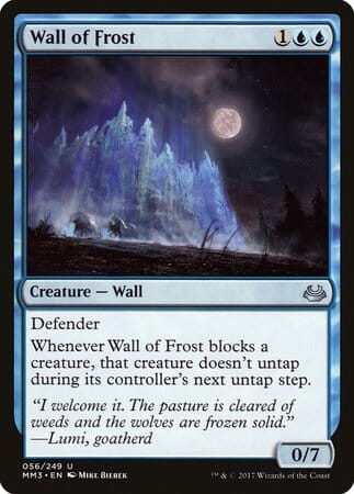 Wall of Frost [Modern Masters 2017] MTG Single Magic: The Gathering  | Multizone: Comics And Games