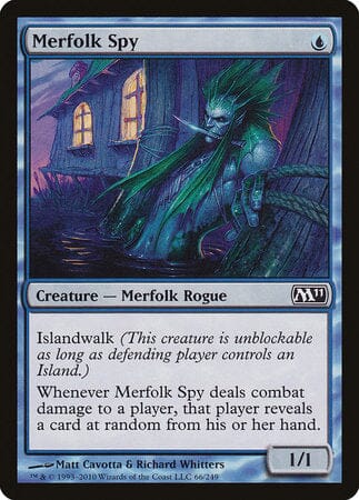 Merfolk Spy [Magic 2011] MTG Single Magic: The Gathering  | Multizone: Comics And Games