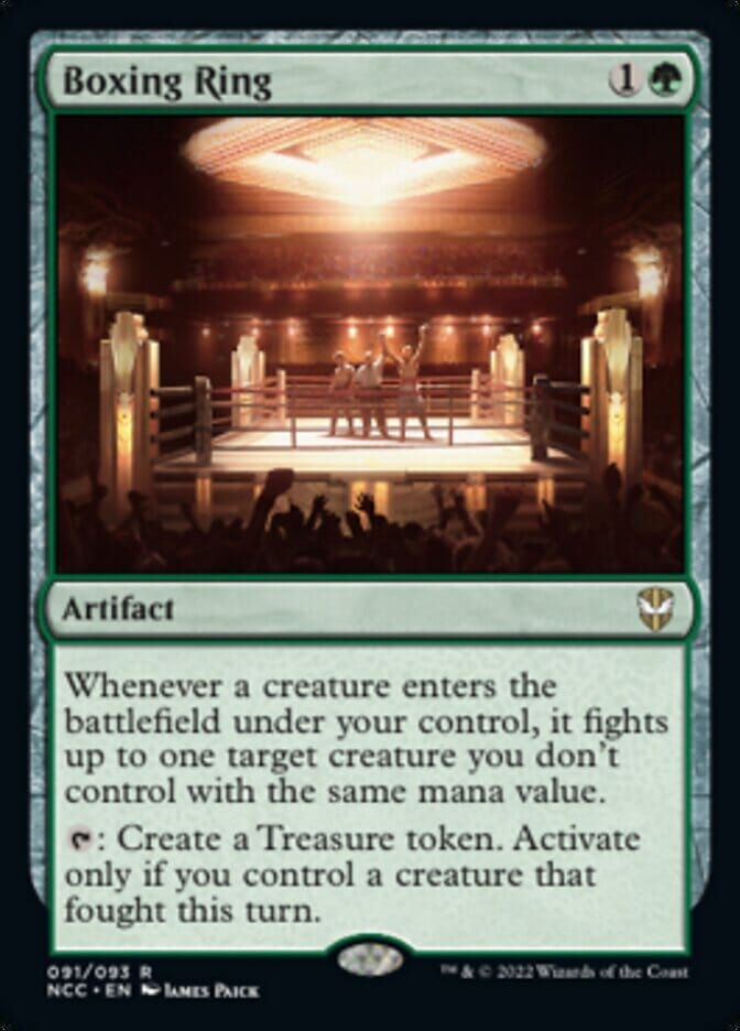 Boxing Ring [Streets of New Capenna Commander] MTG Single Magic: The Gathering  | Multizone: Comics And Games