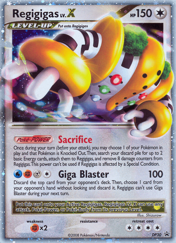 Regigigas LV.X (DP30) [Diamond & Pearl: Black Star Promos] Pokemon Single Pokémon  | Multizone: Comics And Games