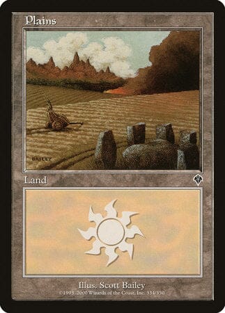Plains (334) [Invasion] MTG Single Magic: The Gathering  | Multizone: Comics And Games