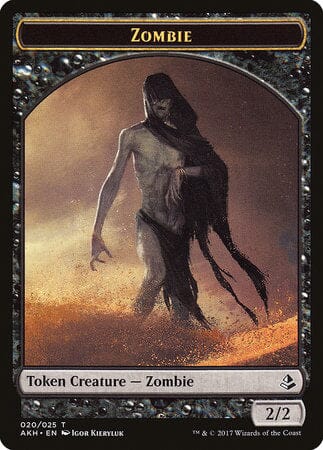 Zombie Token [Amonkhet Tokens] MTG Single Magic: The Gathering  | Multizone: Comics And Games