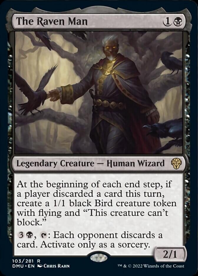 The Raven Man [Dominaria United] MTG Single Magic: The Gathering  | Multizone: Comics And Games