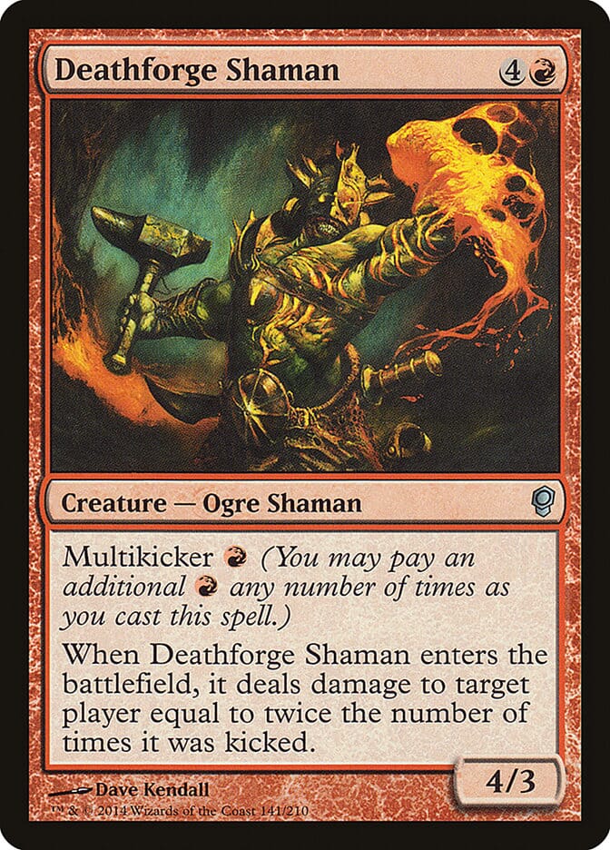 Deathforge Shaman [Conspiracy] MTG Single Magic: The Gathering  | Multizone: Comics And Games