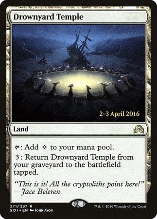 Drownyard Temple [Shadows over Innistrad Promos] MTG Single Magic: The Gathering  | Multizone: Comics And Games