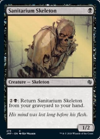 Sanitarium Skeleton [Jumpstart] MTG Single Magic: The Gathering  | Multizone: Comics And Games