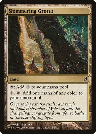 Shimmering Grotto [Lorwyn] MTG Single Magic: The Gathering  | Multizone: Comics And Games