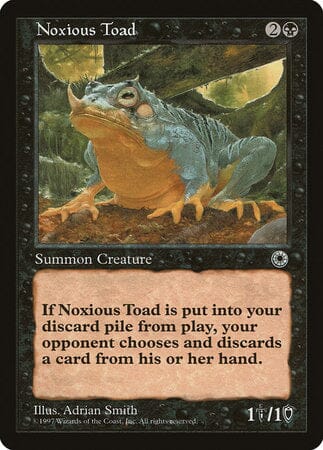 Noxious Toad [Portal] MTG Single Magic: The Gathering  | Multizone: Comics And Games