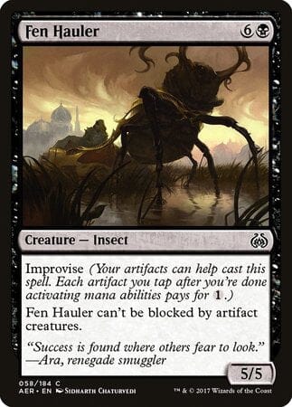 Fen Hauler [Aether Revolt] MTG Single Magic: The Gathering  | Multizone: Comics And Games