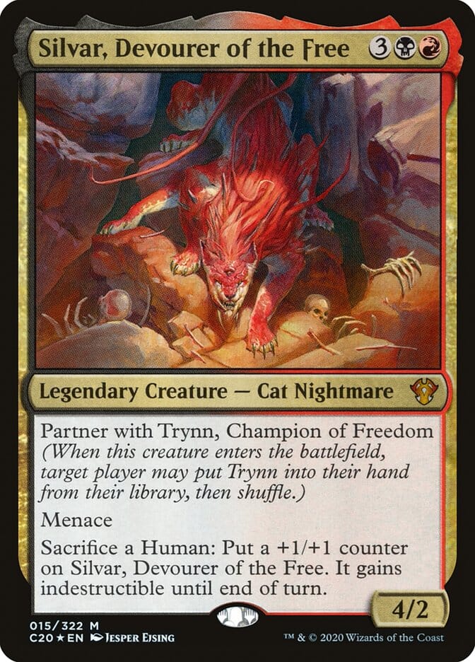 Silvar, Devourer of the Free [Commander 2020] MTG Single Magic: The Gathering  | Multizone: Comics And Games