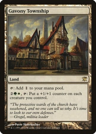 Gavony Township [Innistrad] MTG Single Magic: The Gathering  | Multizone: Comics And Games