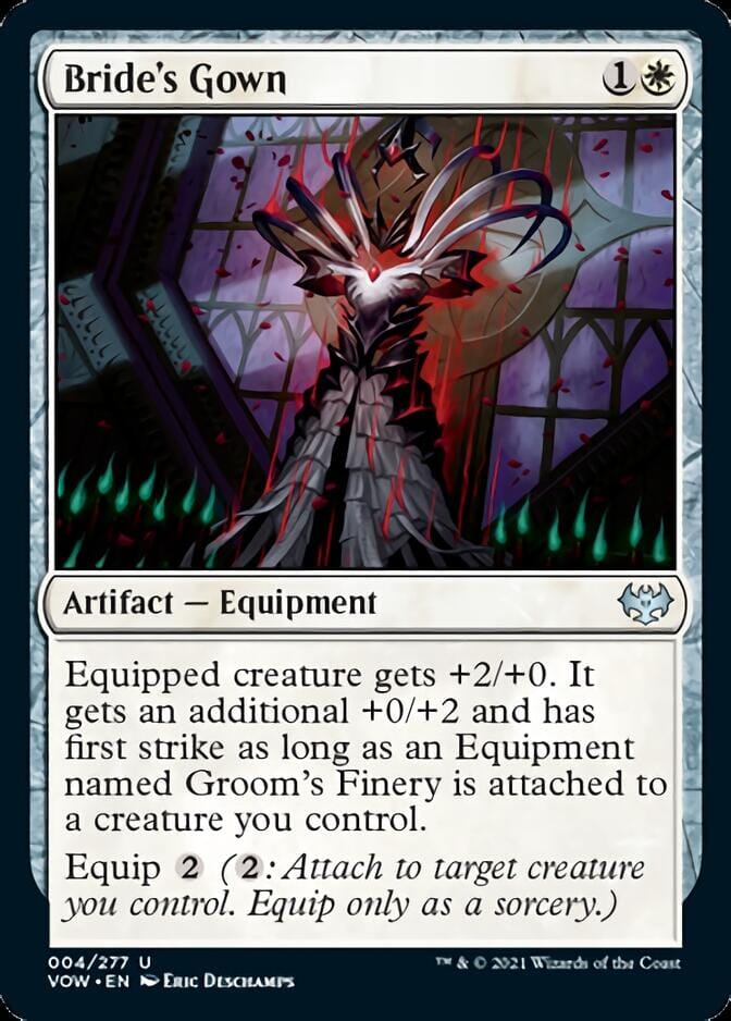 Bride's Gown [Innistrad: Crimson Vow] MTG Single Magic: The Gathering  | Multizone: Comics And Games