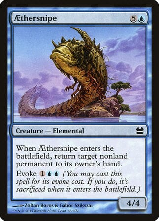 Aethersnipe [Modern Masters] MTG Single Magic: The Gathering  | Multizone: Comics And Games