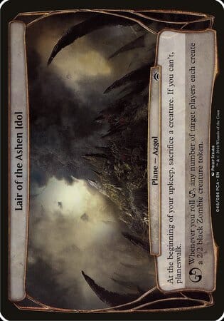 Lair of the Ashen Idol (Planechase Anthology) [Planechase Anthology Planes] MTG Single Magic: The Gathering  | Multizone: Comics And Games