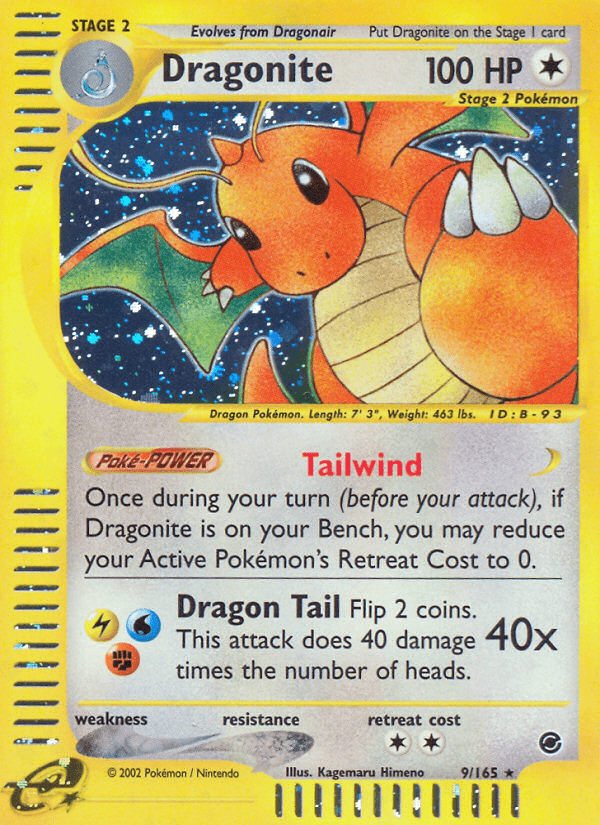 Dragonite (9/165) [Expedition: Base Set] Pokemon Single Pokémon  | Multizone: Comics And Games