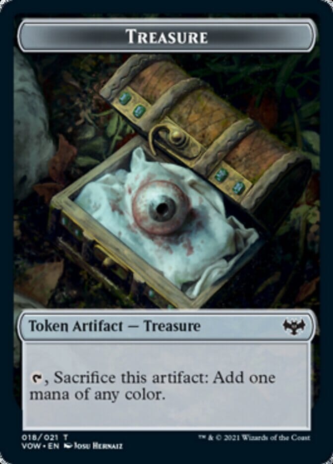 Copy // Treasure Double-sided Token [Innistrad: Crimson Vow Tokens] MTG Single Magic: The Gathering  | Multizone: Comics And Games